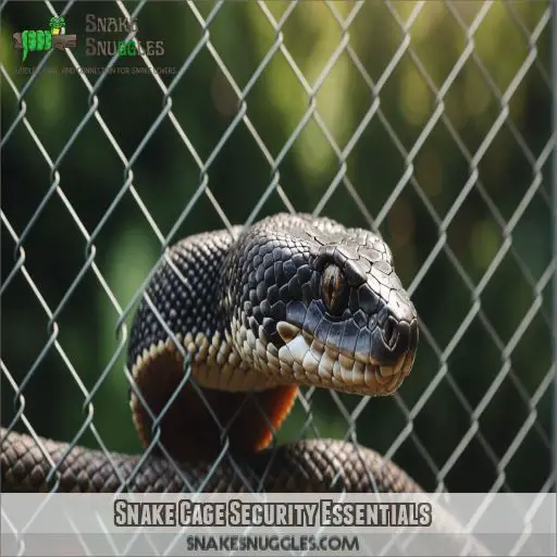 Snake Cage Security Essentials