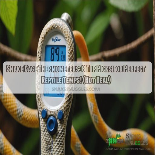 Snake cage thermometers