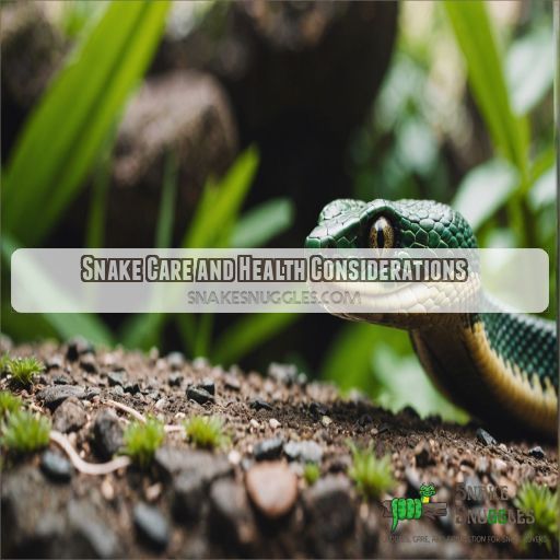 Snake Care and Health Considerations