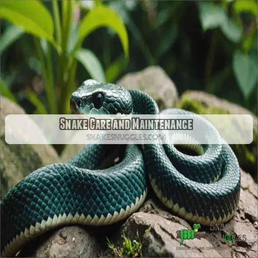 Snake Care and Maintenance