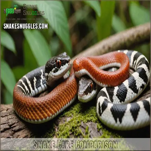 Snake Care Comparison