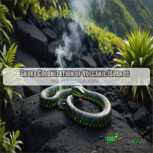 Snake Colonization of Volcanic Islands