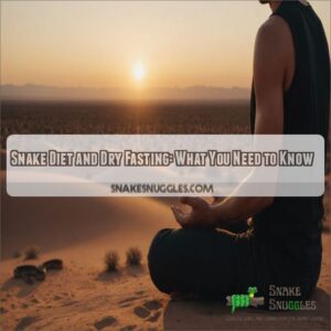 Snake diet and dry fasting