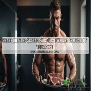 Snake diet and six pack abs