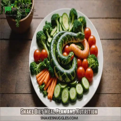 Snake Diet Meal Plan and Nutrition