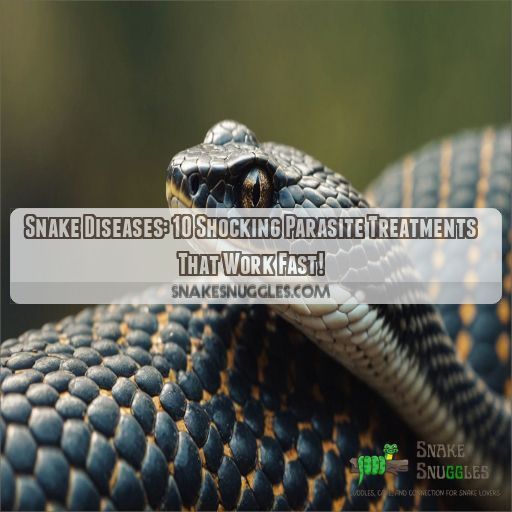 Snake diseases: how to treat parasitic infections