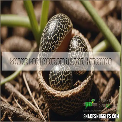 Snake Egg Incubation and Hatching