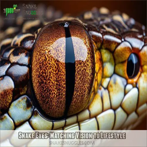 Snake Eyes: Matching Vision to Lifestyle