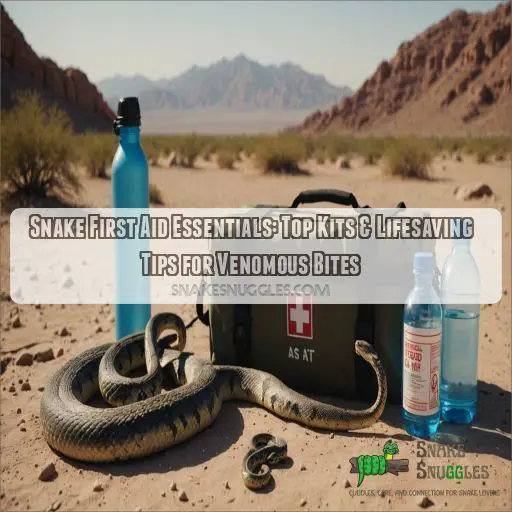 Snake first aid essentials