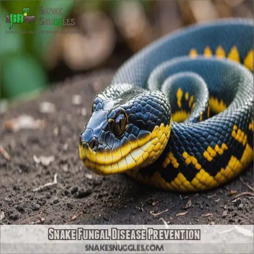 Snake Fungal Disease Prevention