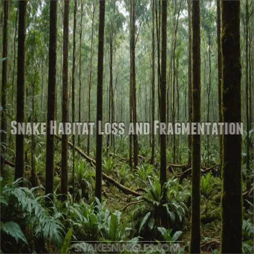 Snake Habitat Loss and Fragmentation