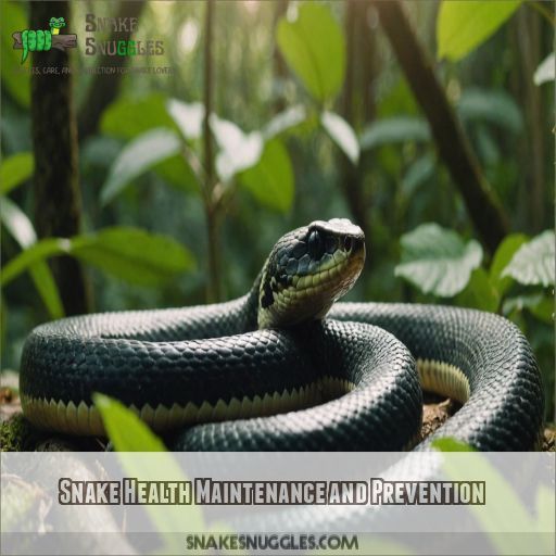 Snake Health Maintenance and Prevention