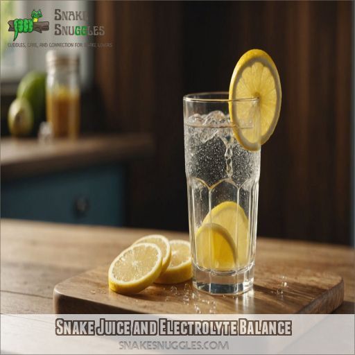 Snake Juice and Electrolyte Balance