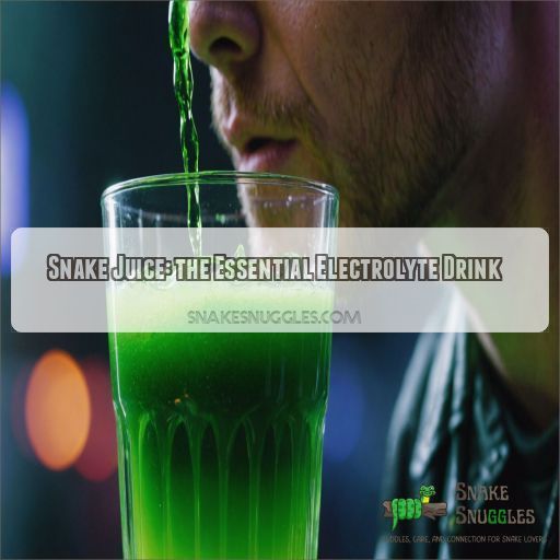 Snake Juice: the Essential Electrolyte Drink