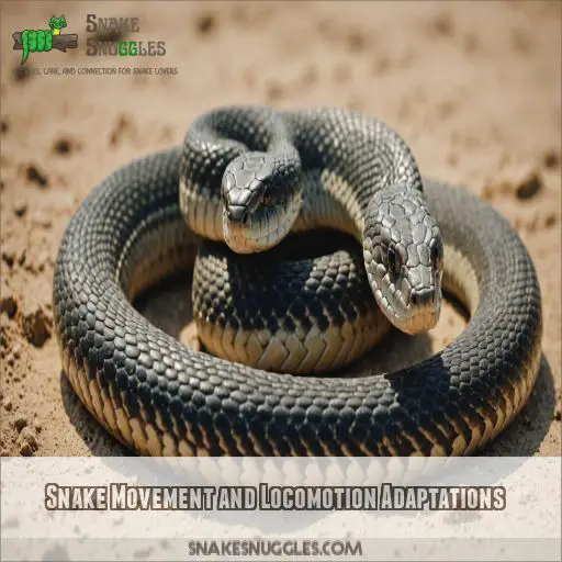 Snake Movement and Locomotion Adaptations