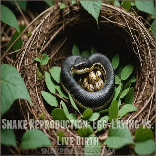 Snake Reproduction: Egg-Laying Vs. Live Birth