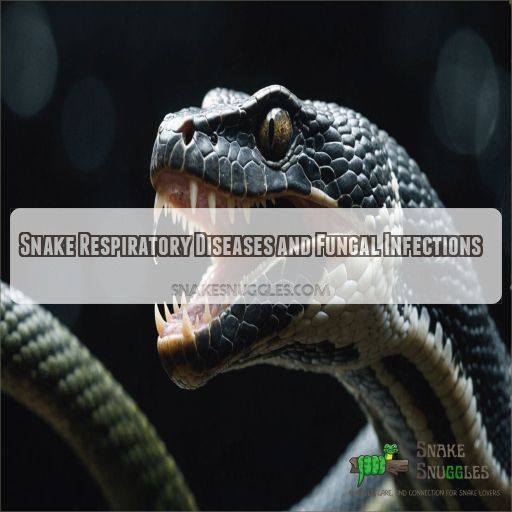 Snake Respiratory Diseases and Fungal Infections