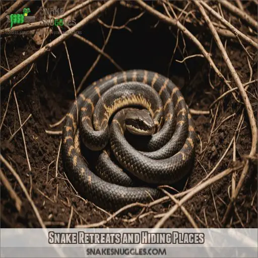 Snake Retreats and Hiding Places