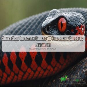 Snake skin infection causes