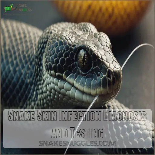 Snake Skin Infection Diagnosis and Testing