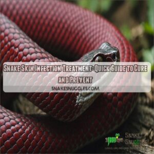 Snake skin infection treatment