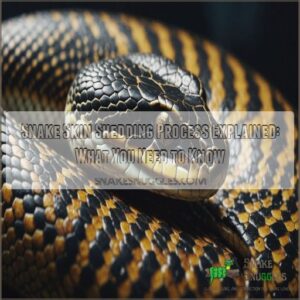 Snake skin shedding process explained