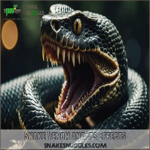 Snake Venom and Its Effects