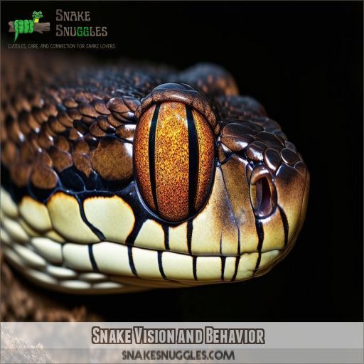 Snake Vision and Behavior