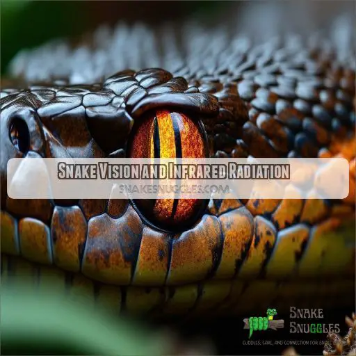 Snake Vision and Infrared Radiation