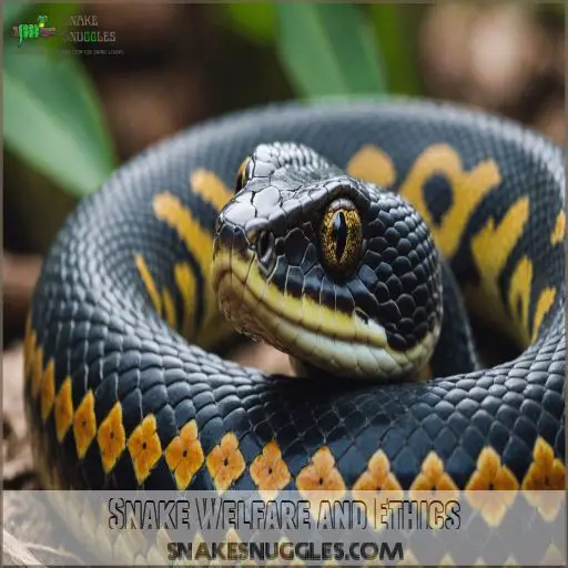 Snake Welfare and Ethics