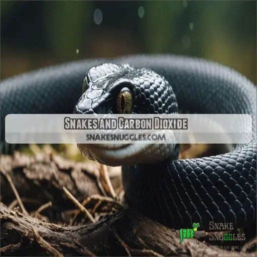 Snakes and Carbon Dioxide