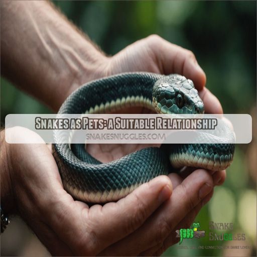 Snakes as Pets: a Suitable Relationship