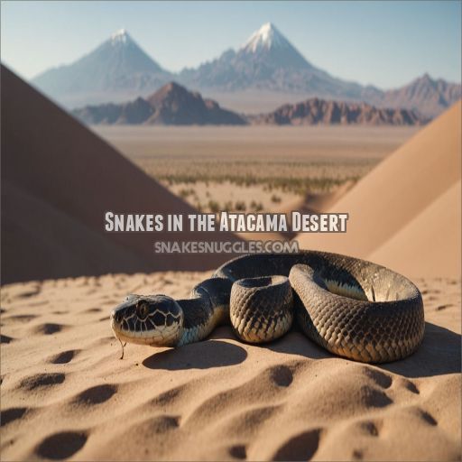 Snakes in the Atacama Desert