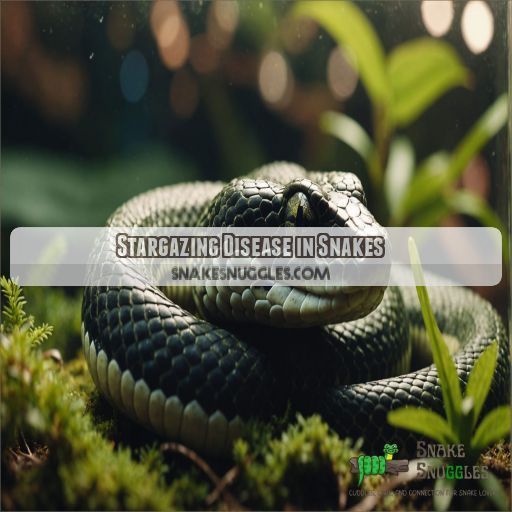 Stargazing Disease in Snakes