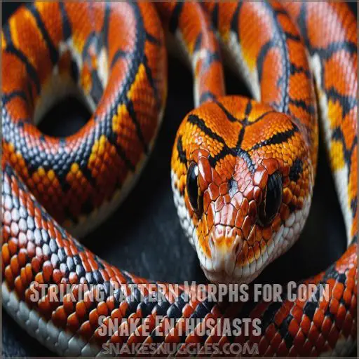 Striking Pattern Morphs for Corn Snake Enthusiasts