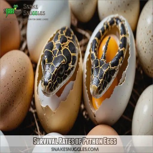 Survival Rates of Python Eggs