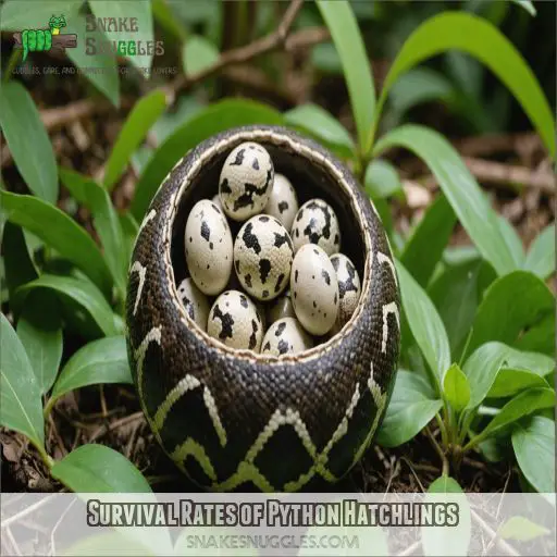 Survival Rates of Python Hatchlings