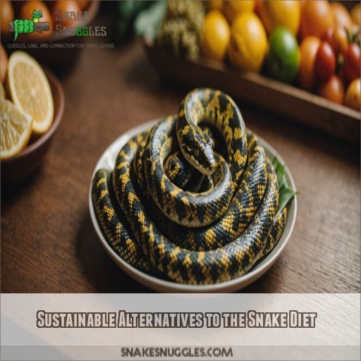 Sustainable Alternatives to the Snake Diet