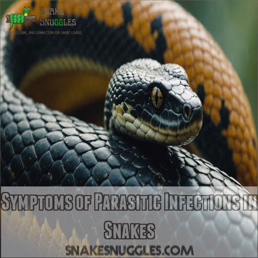 Symptoms of Parasitic Infections in Snakes