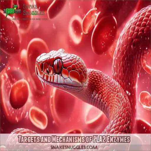 Targets and Mechanisms of PLA2 Enzymes