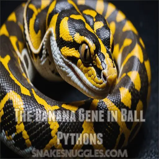 The Banana Gene in Ball Pythons