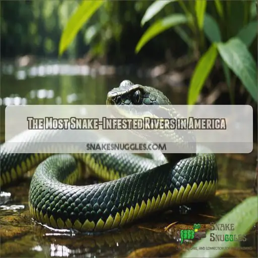 The Most Snake-Infested Rivers in America