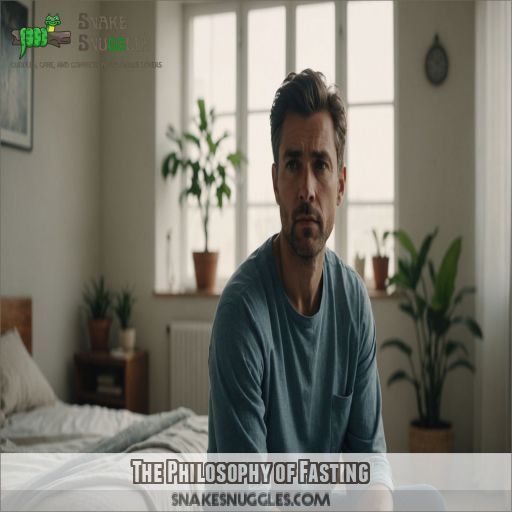 The Philosophy of Fasting