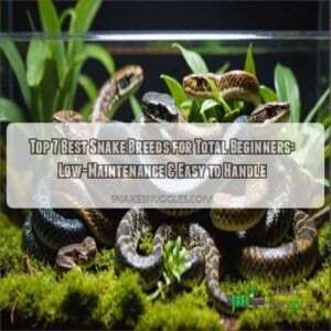 top 7 best snake breeds for total beginners