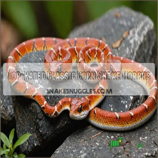 Top-Rated Classic Corn Snake Morphs