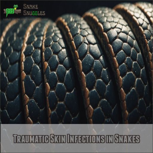 Traumatic Skin Infections in Snakes