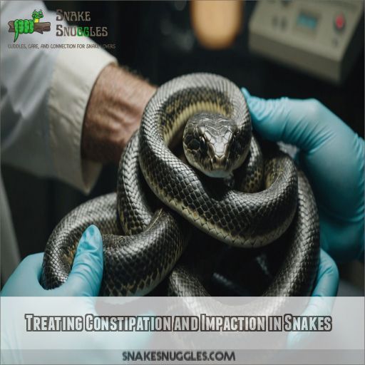 Treating Constipation and Impaction in Snakes