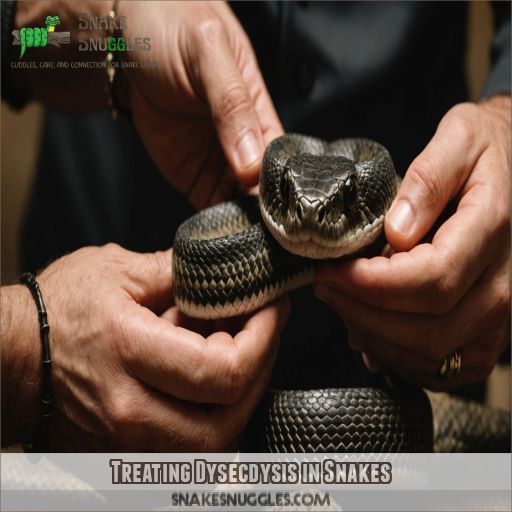 Treating Dysecdysis in Snakes