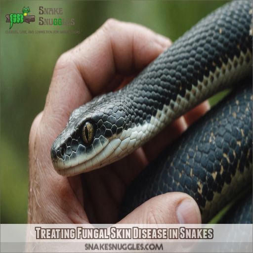 Treating Fungal Skin Disease in Snakes