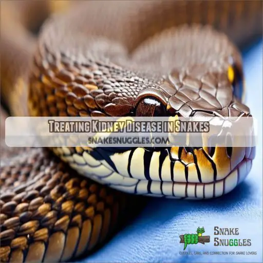 Treating Kidney Disease in Snakes